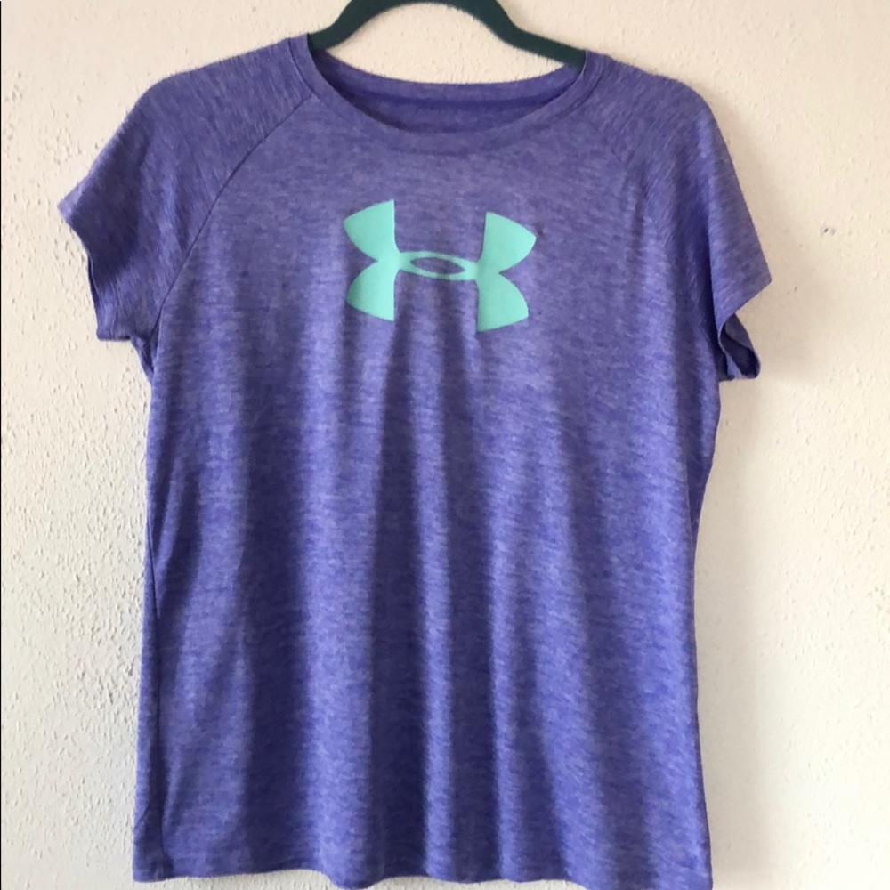 Youth XL | Under Armour | Light purple-mint green